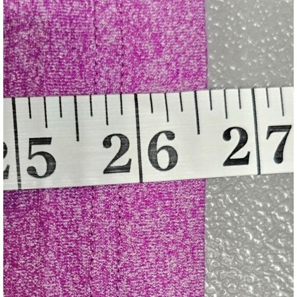 Lululemon Cool Racerback in Heathered Purple Athletic Tank Top - Picture 9 of 9